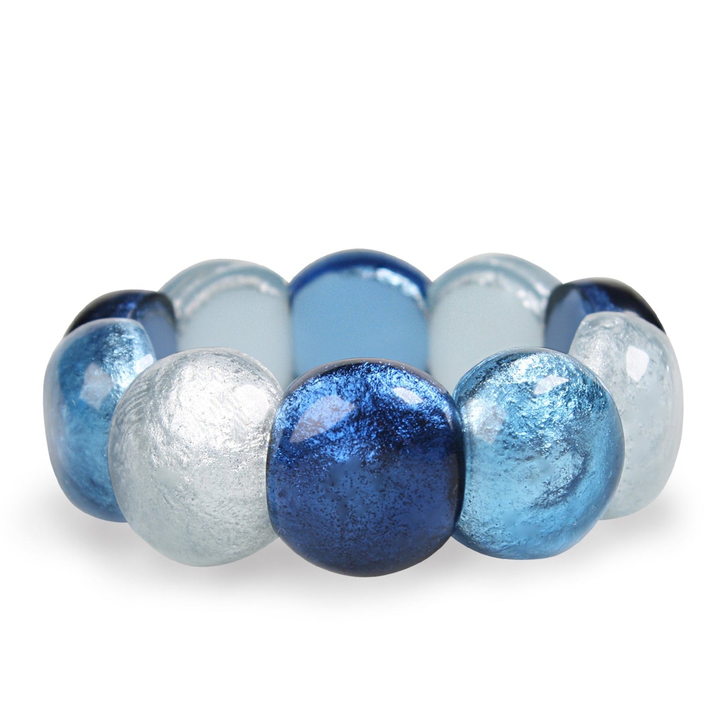 Ice Cabouchon Shiny Bangle | The Jewellery Stop