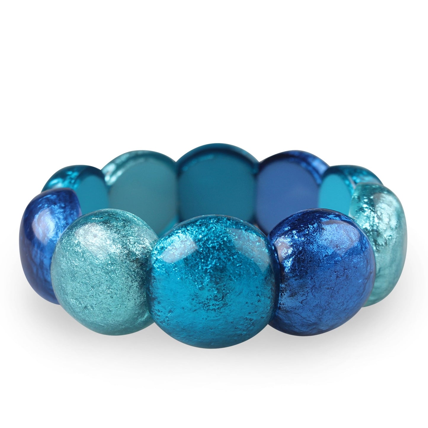 Turquoise Cabouchon Shiny Bangle | The Jewellery Stop