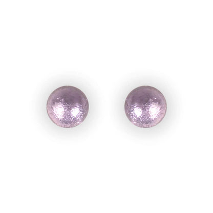 Pastels Cabouchon Shiny Small Stud Earrings