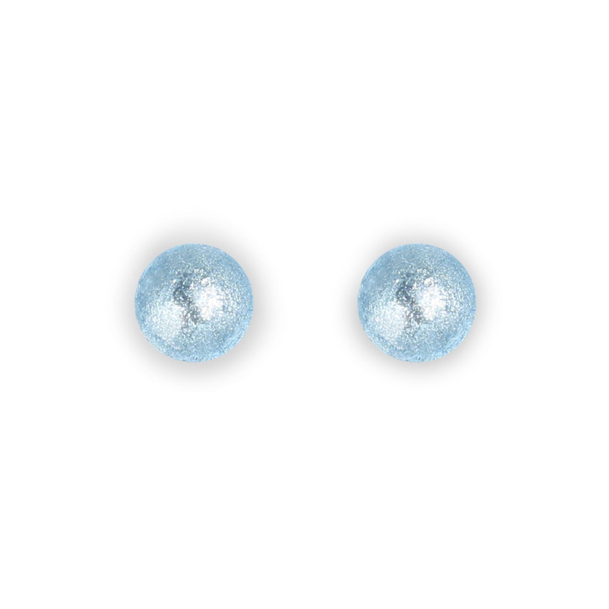 Pear Cabouchon Shiny Small Stud Earrings | The Jewellery Stop