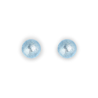 Pear Cabouchon Shiny Small Stud Earrings | The Jewellery Stop