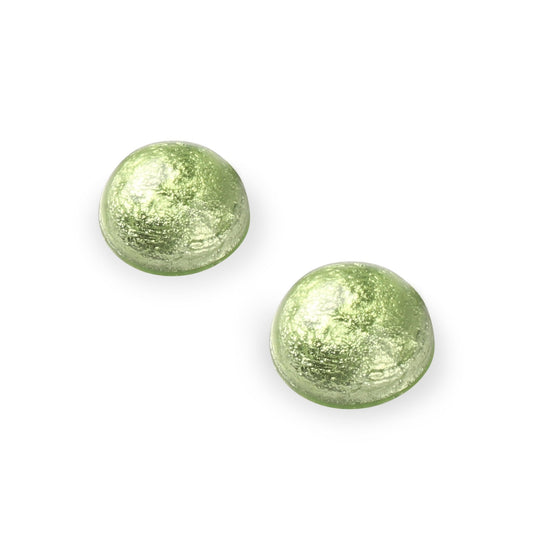 Orchard Cabouchon Shiny Medium Stud Earrings | The Jewellery Stop