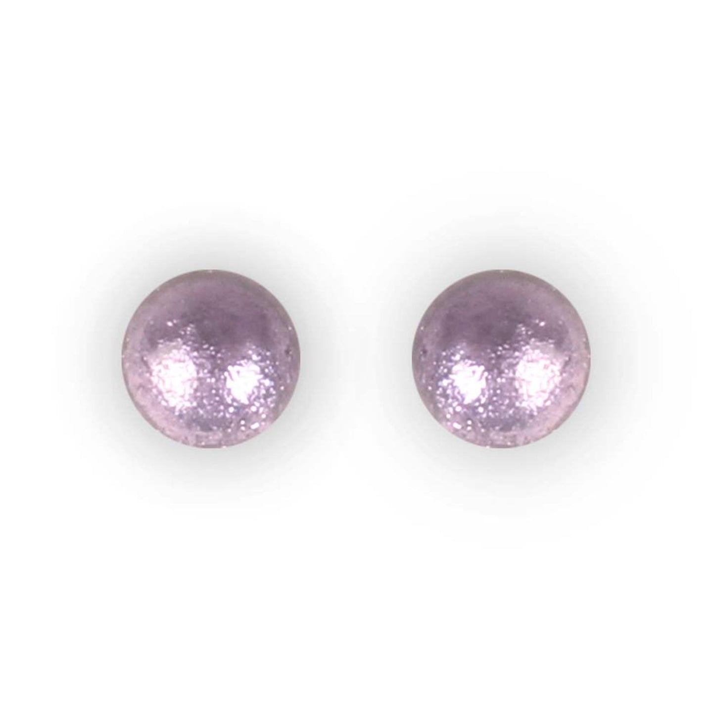 Pastels Cabouchon Shiny Medium Stud Earrings | The Jewellery Stop