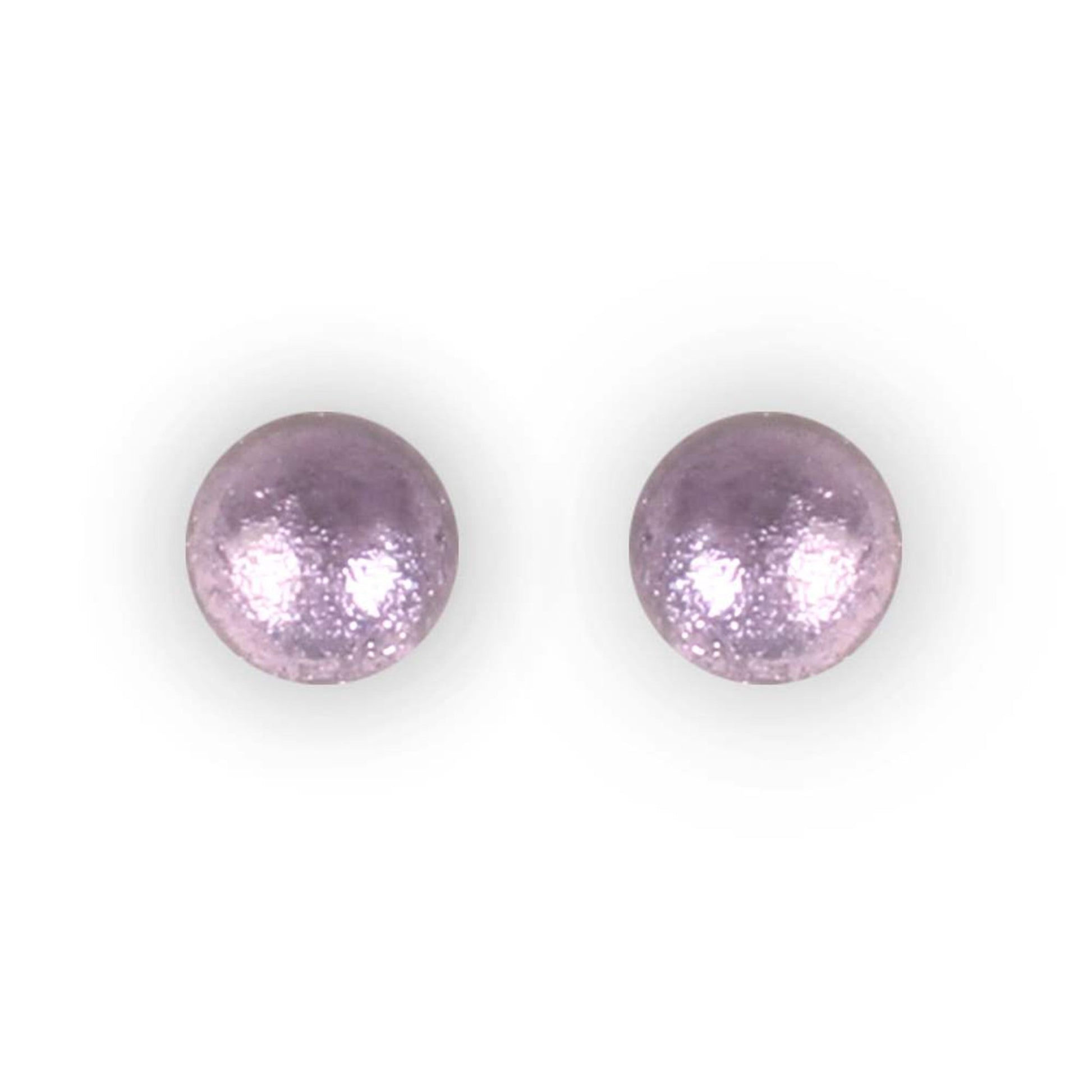 Pastels Cabouchon Shiny Medium Stud Earrings | The Jewellery Stop