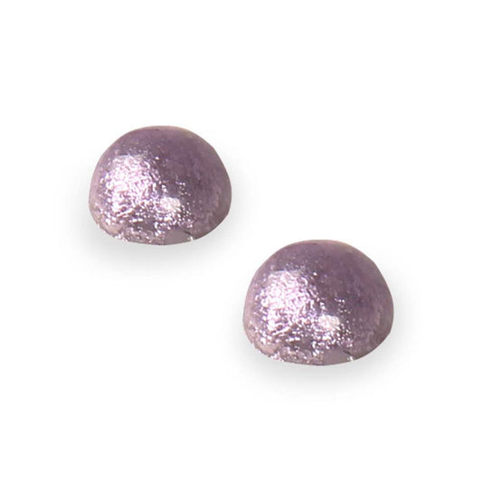 Pastels Cabouchon Shiny Medium Stud Earrings | The Jewellery Stop