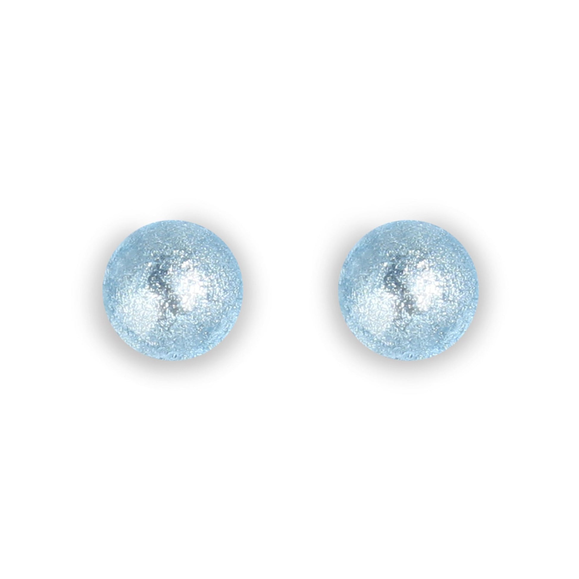 Pear Cabouchon Shiny Medium Stud Earrings | The Jewellery Stop