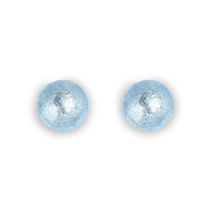 Pear Cabouchon Shiny Medium Stud Earrings | The Jewellery Stop