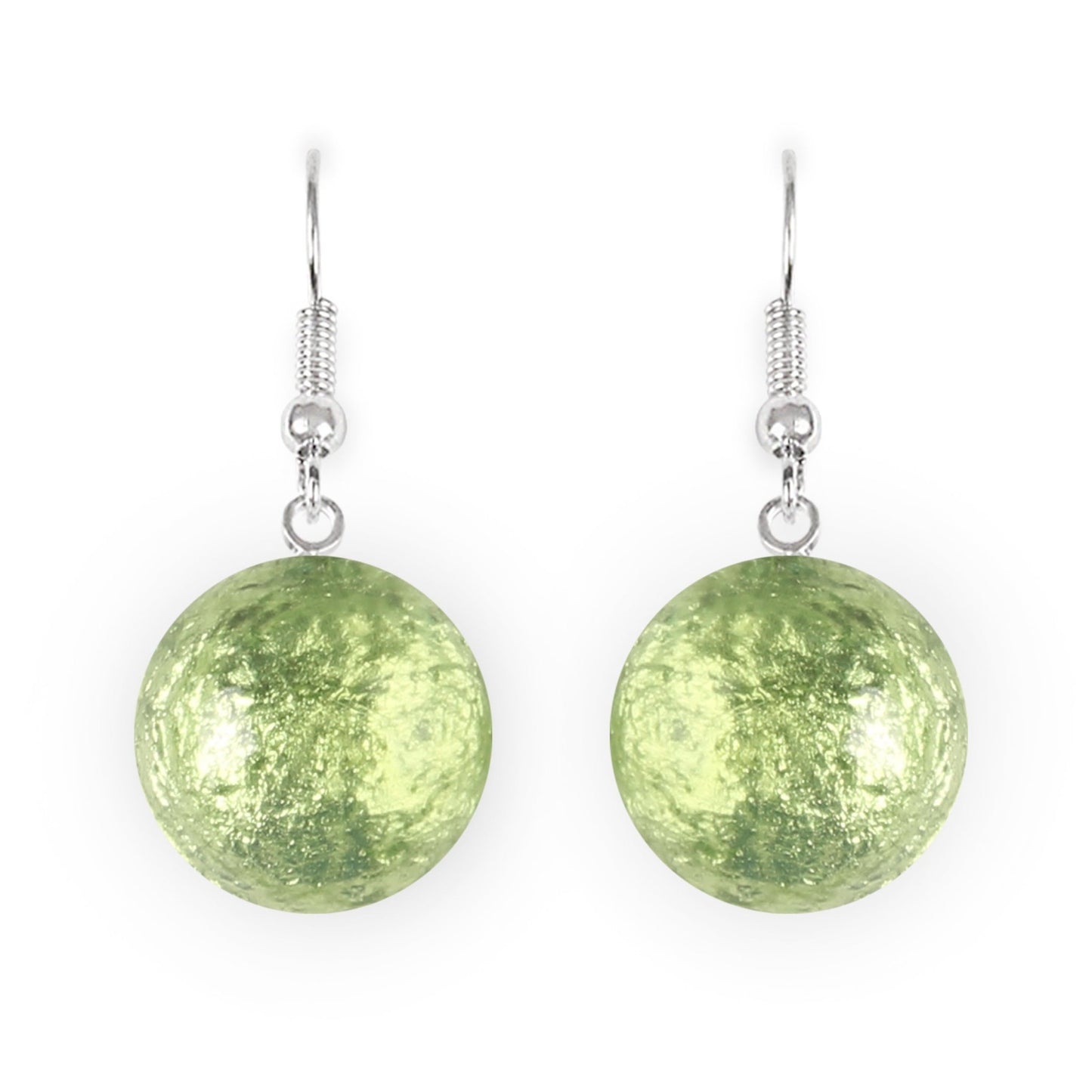 Orchard Cabouchon Shiny Fish Hook Earrings | The Jewellery Stop
