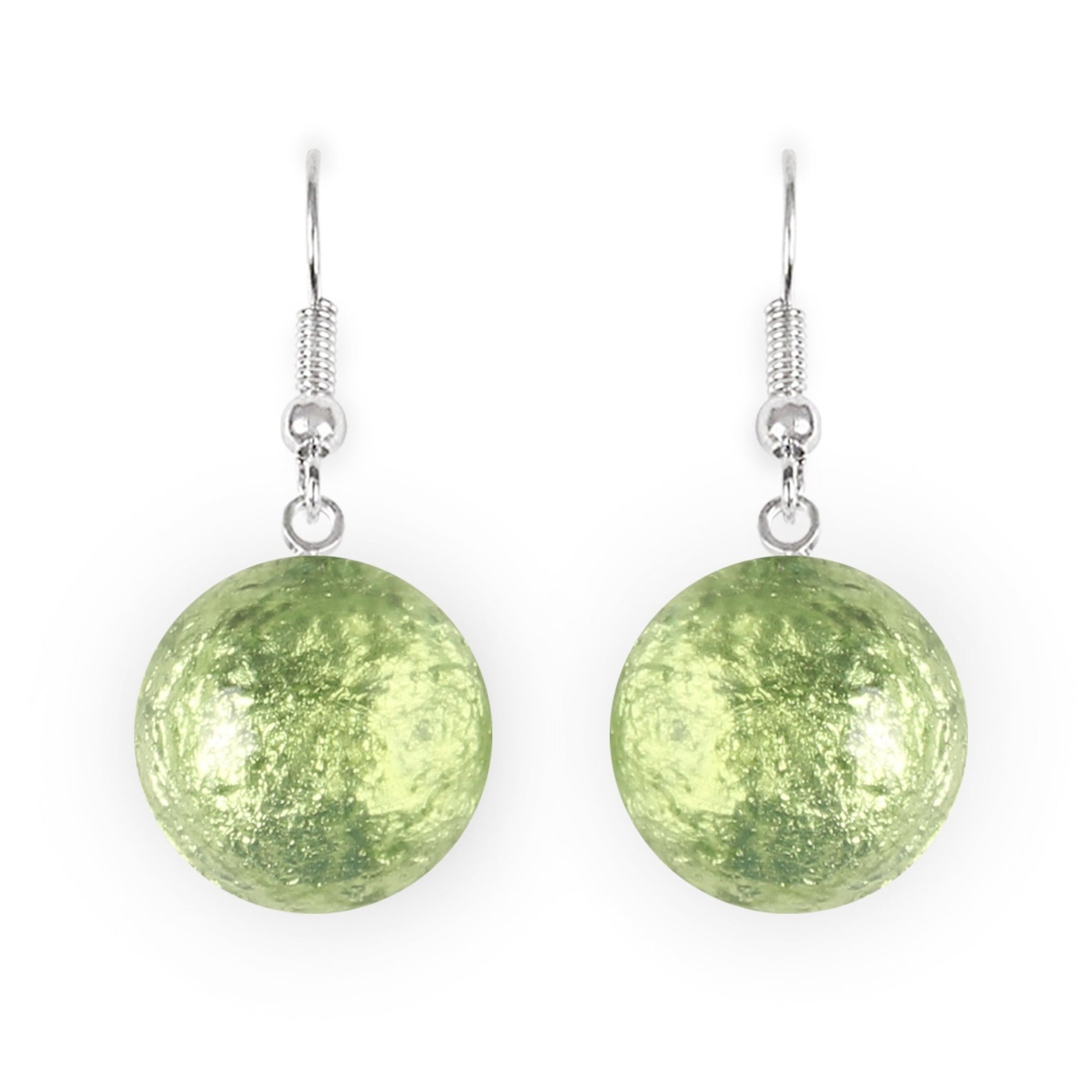Orchard Cabouchon Shiny Fish Hook Earrings | The Jewellery Stop