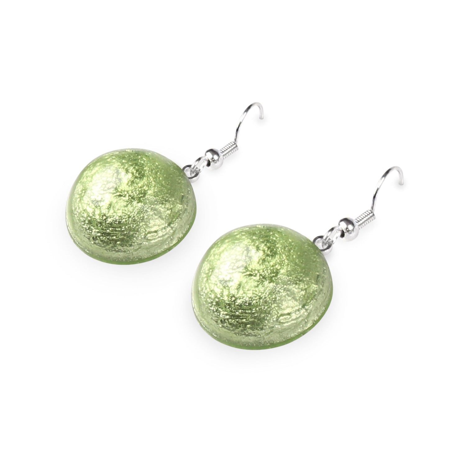 Orchard Cabouchon Shiny Fish Hook Earrings | The Jewellery Stop