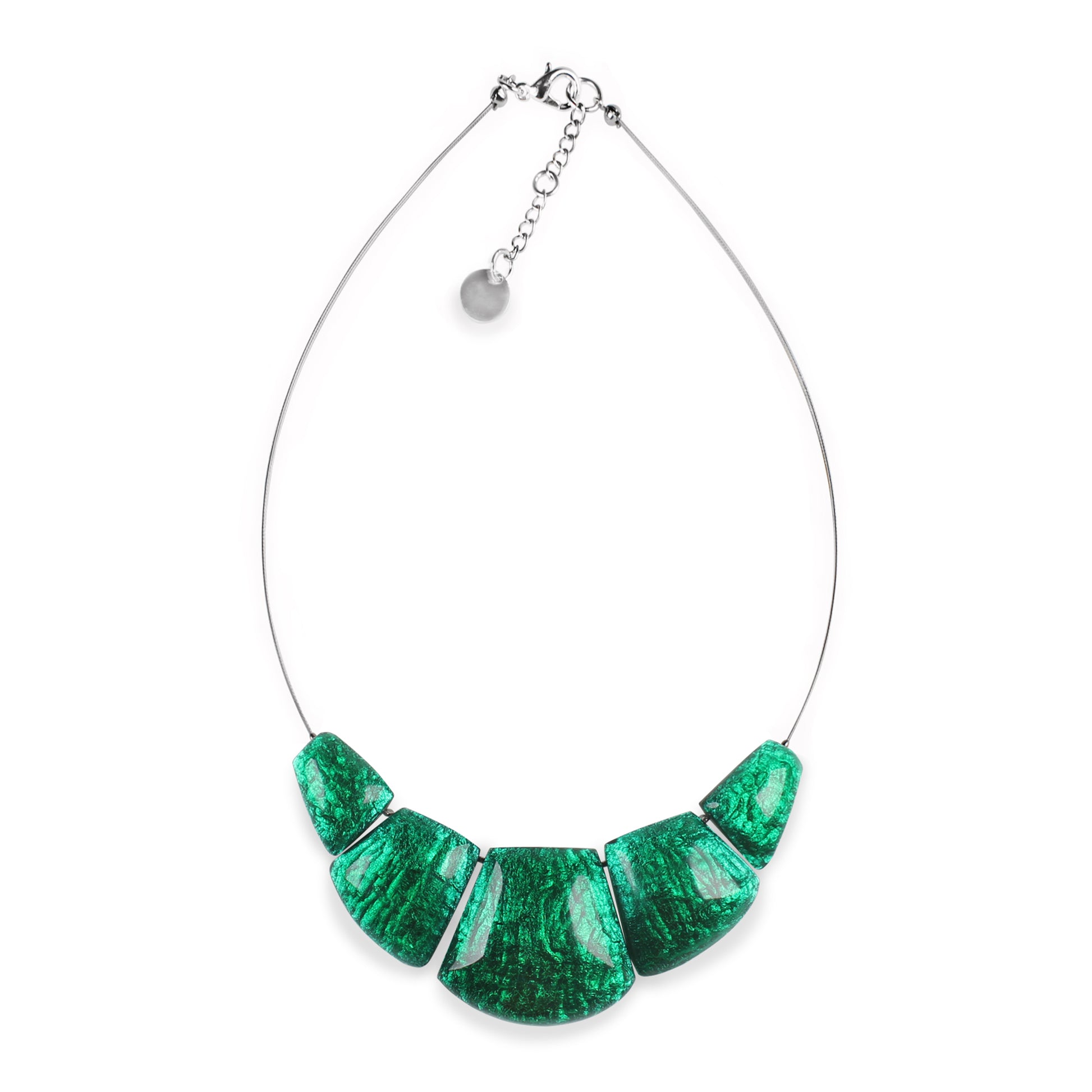 Emerald Cleopatra Shiny Necklace