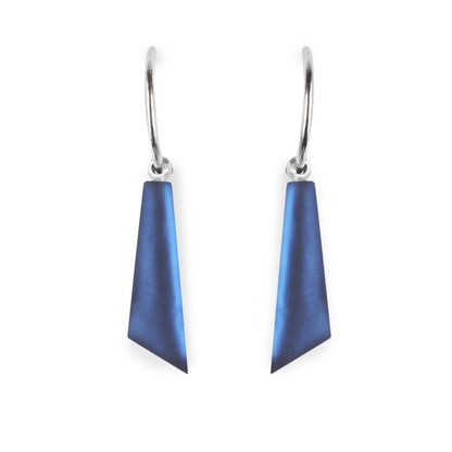 Pacific Icicle Matte Short Creole Earrings | The Jewellery Stop