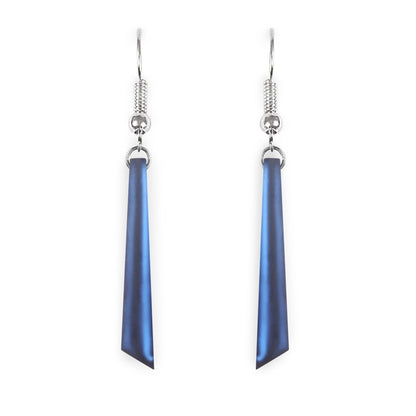 Pacific Icicle Matte Long Fish Hook Earrings | The Jewellery Stop