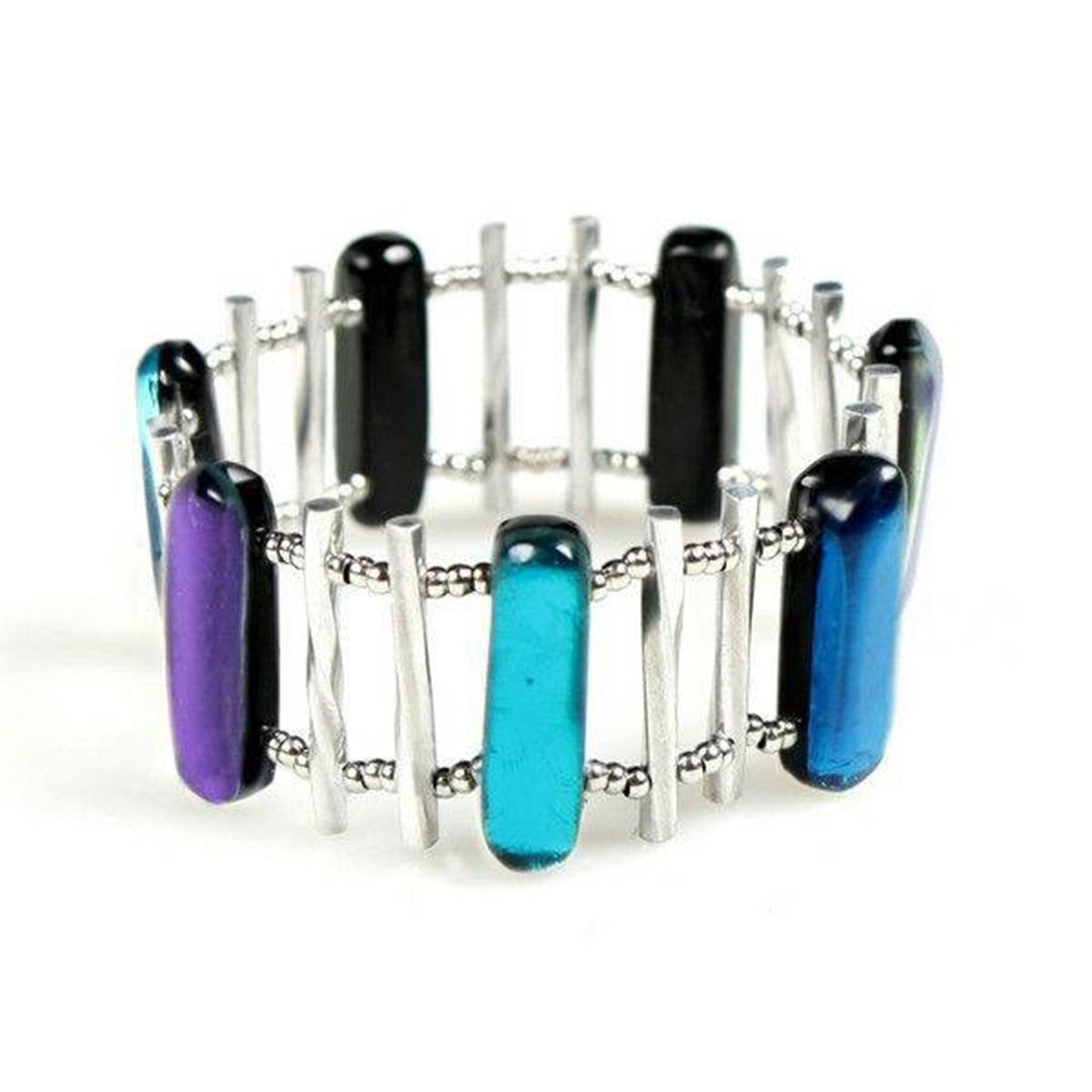 Peacock Matchsticks Shiny Bangle | The Jewellery Stop