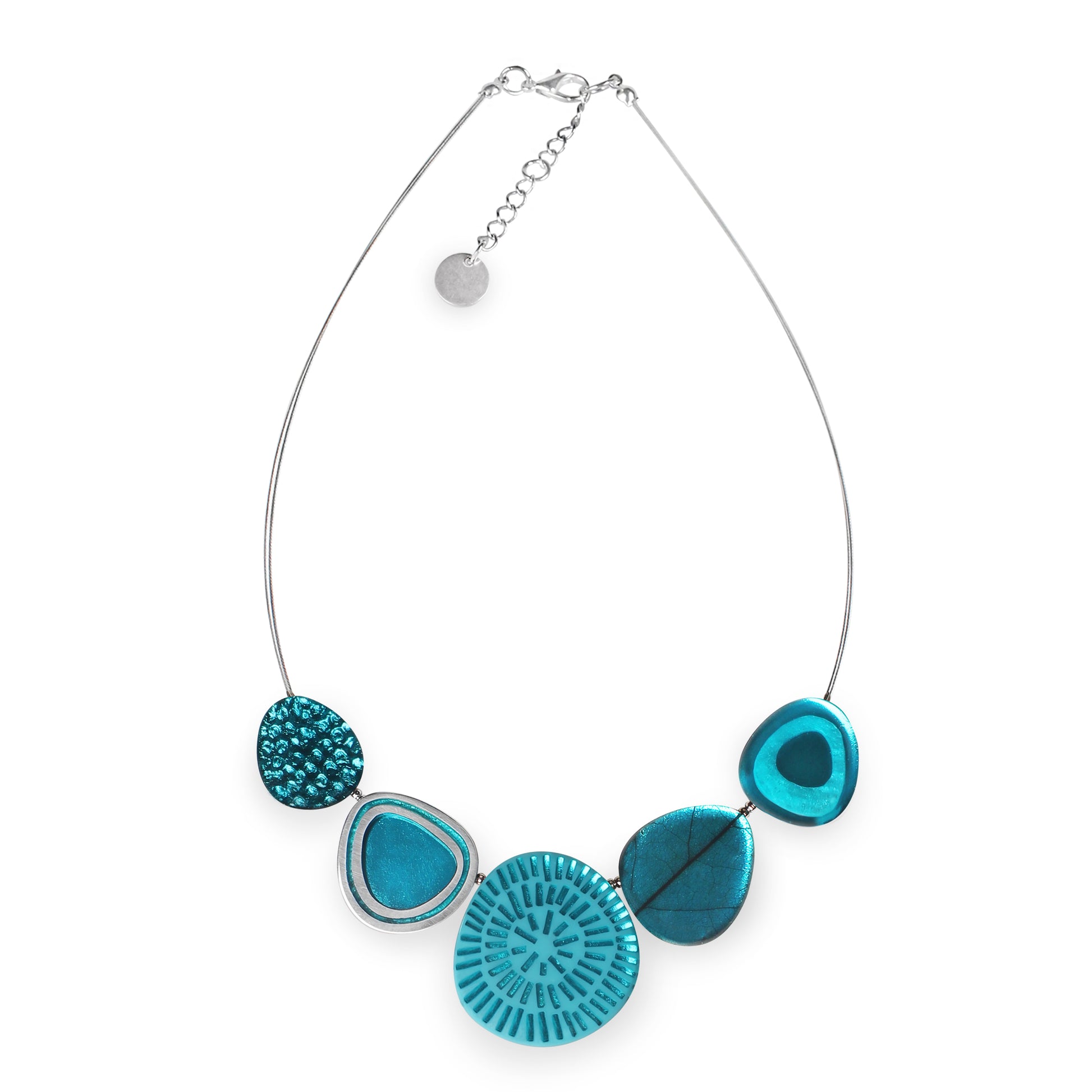 Ocean Natural Eclectic Shiny Necklace