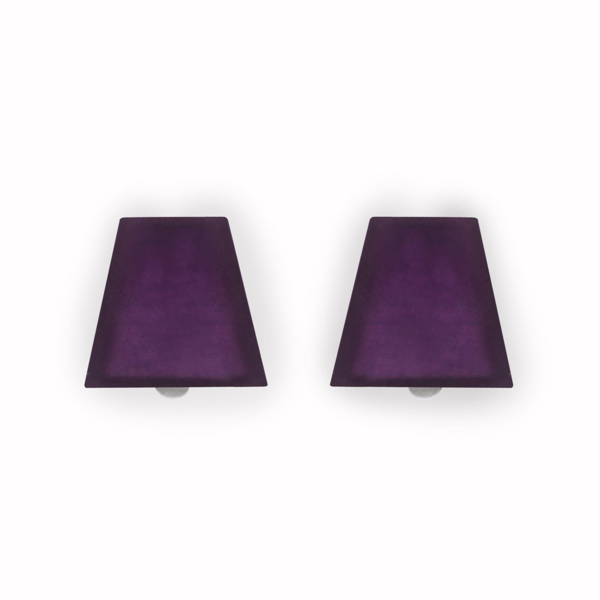 Peacock Shell Collar Matte Clip Earrings | The Jewellery Stop