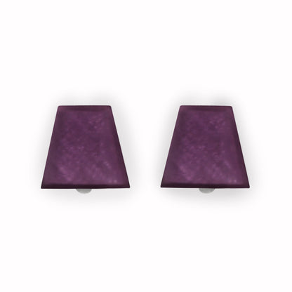Rainbow Shell Collar Matte Clip Earrings | The Jewellery Stop