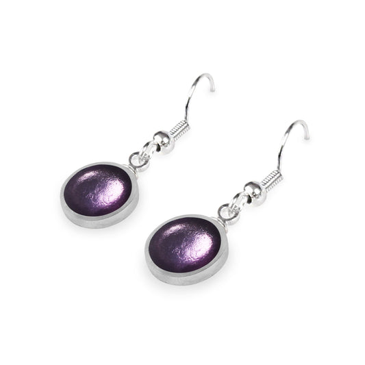 Rainbow Bubble Extravaganza Shiny Fish Hook Earrings | The Jewellery Stop