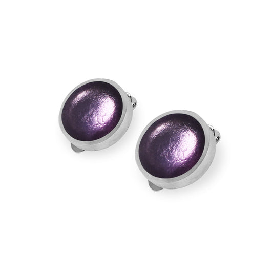 Rainbow Bubble Extravaganza Shiny Clip Earrings | The Jewellery Stop