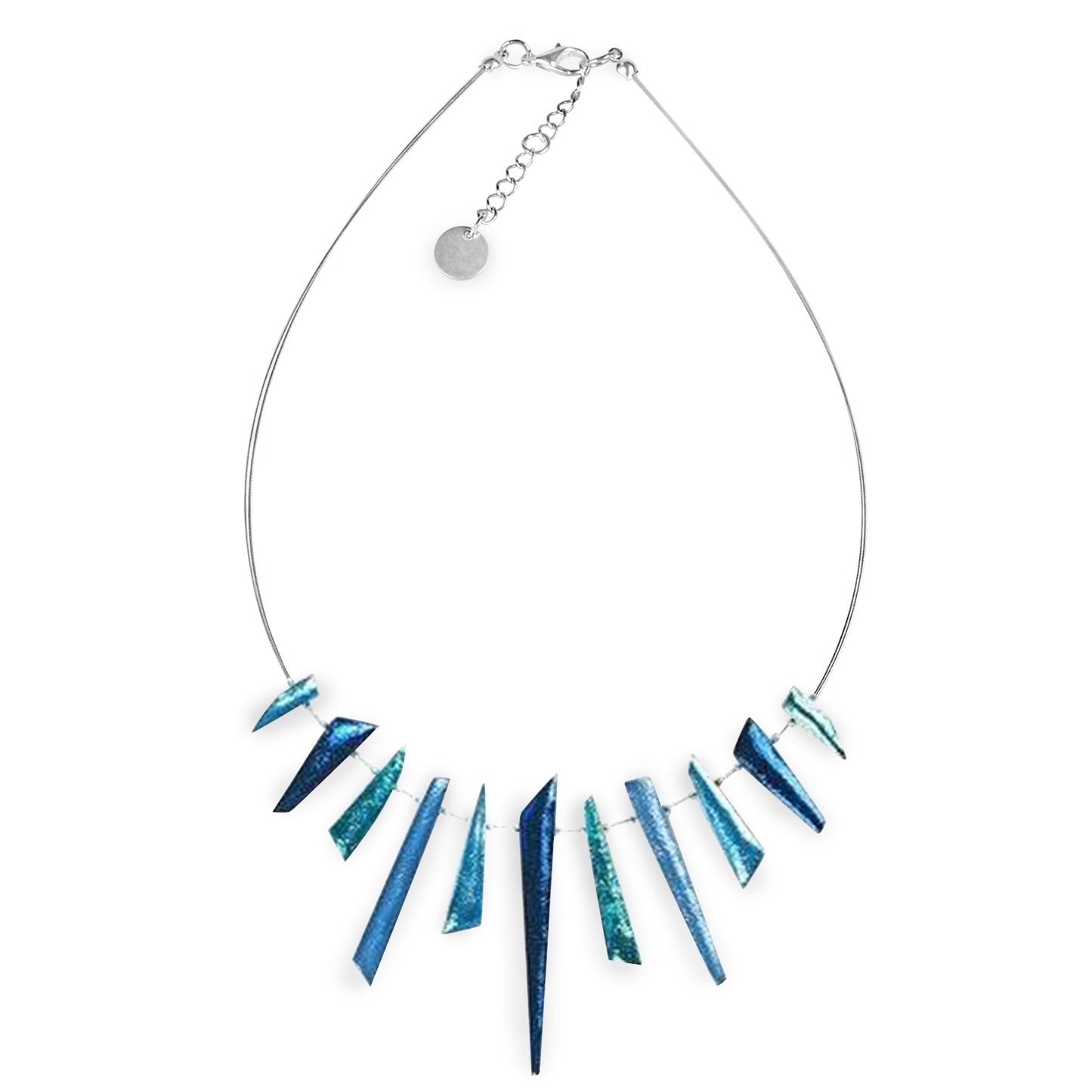 Ocean Icicle Shiny Necklace
