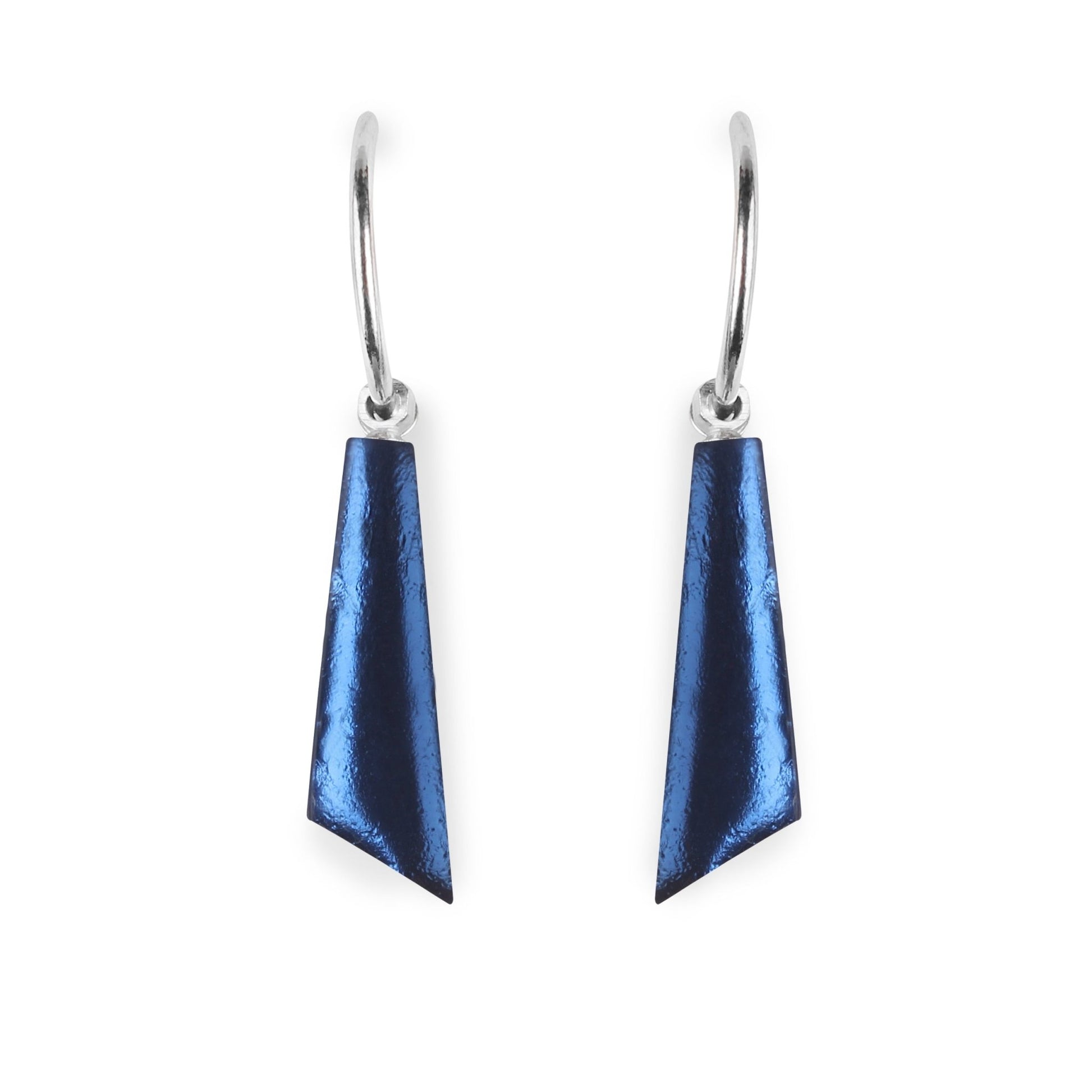 Pacific Icicle Shiny Short Creole Earrings | The Jewellery Stop