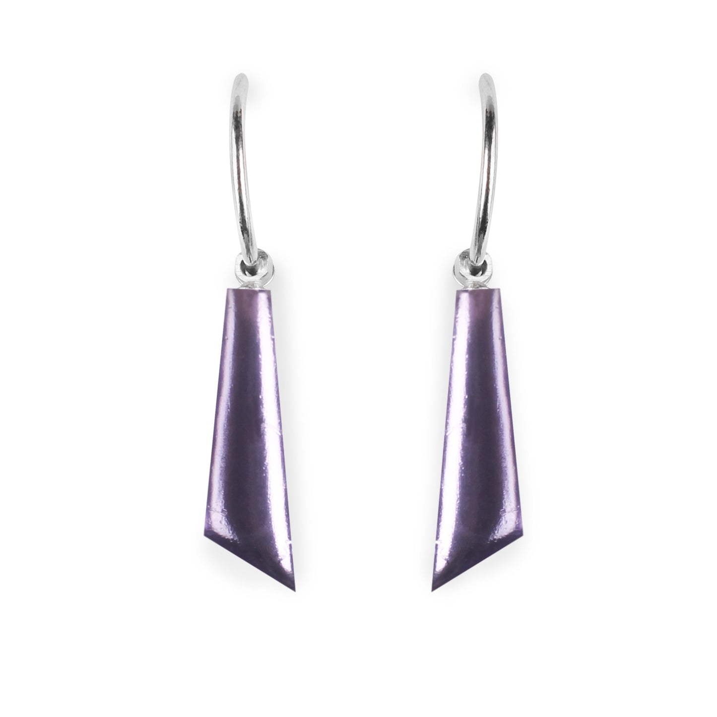 Sherbet Icicle Shiny Short Creole Earrings | The Jewellery Stop