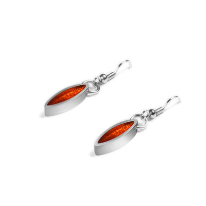 Spice Bamboo Shoot Shiny Fish Hook Earrings | The Jewellery Stop