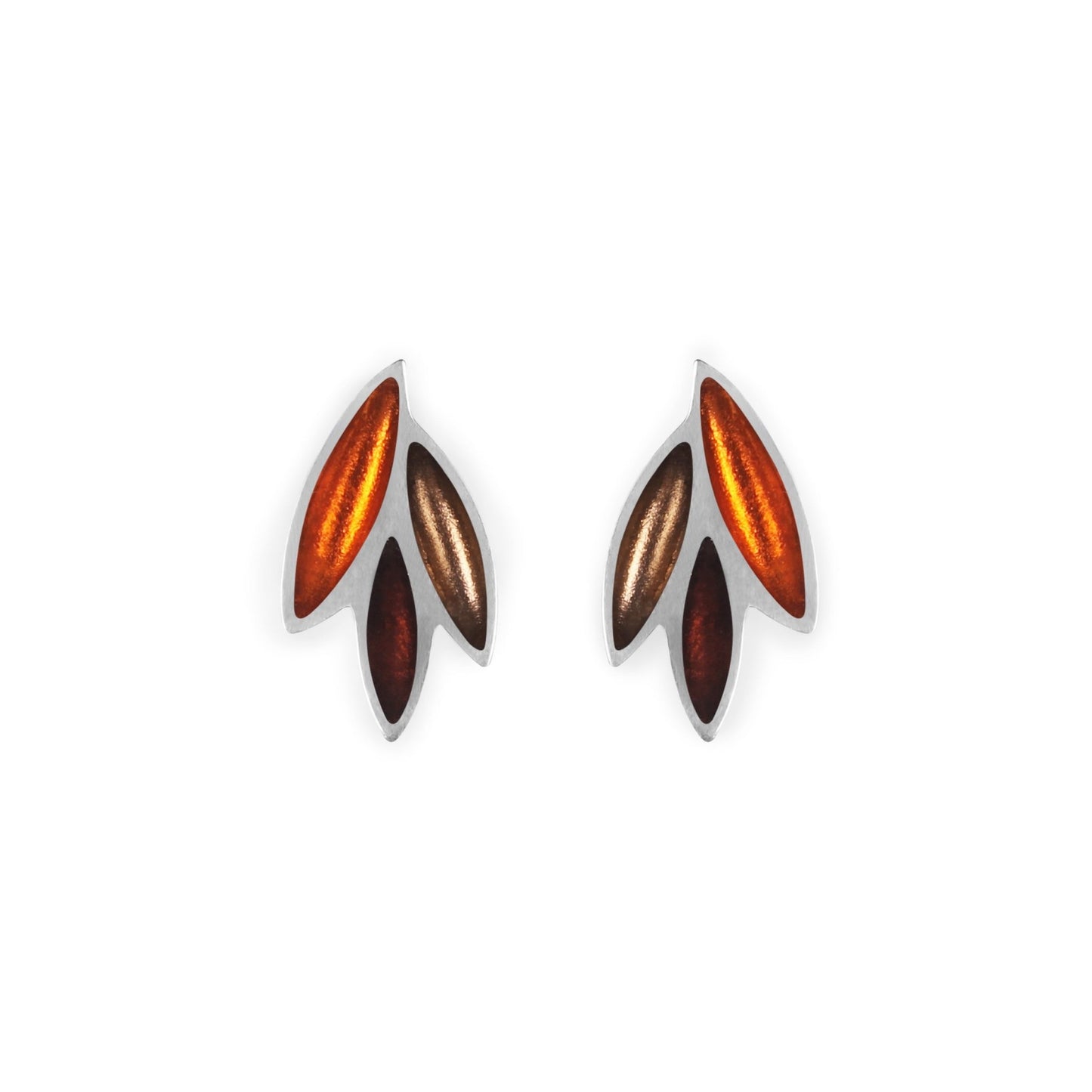 Spice Bamboo Shoot Shiny Clip Earrings | The Jewellery Stop