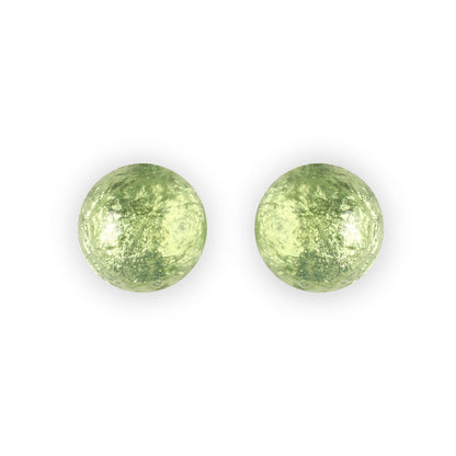 Orchard Cabouchon Shiny Large Stud Earrings | The Jewellery Stop