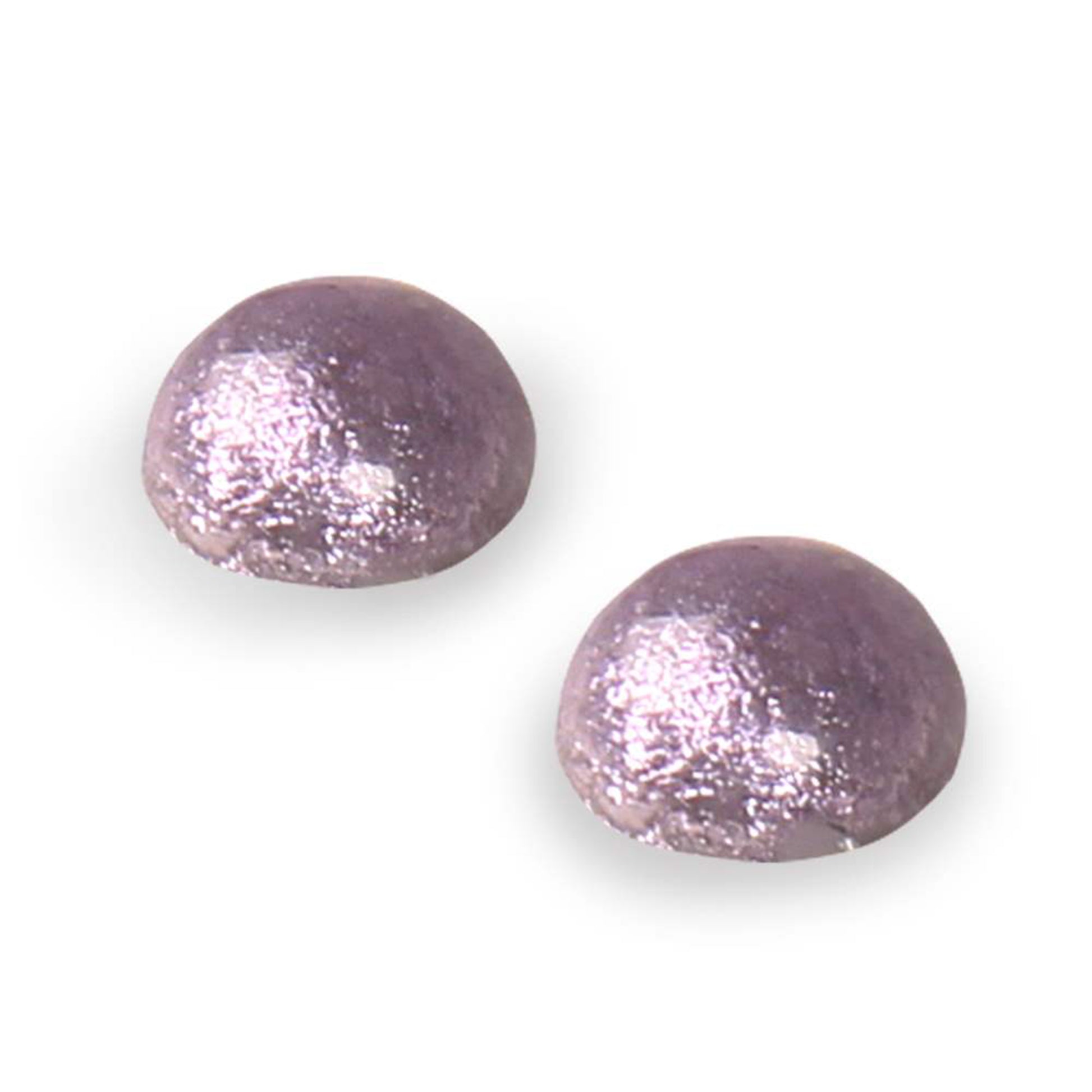 Pastels Cabouchon Shiny Large Stud Earrings