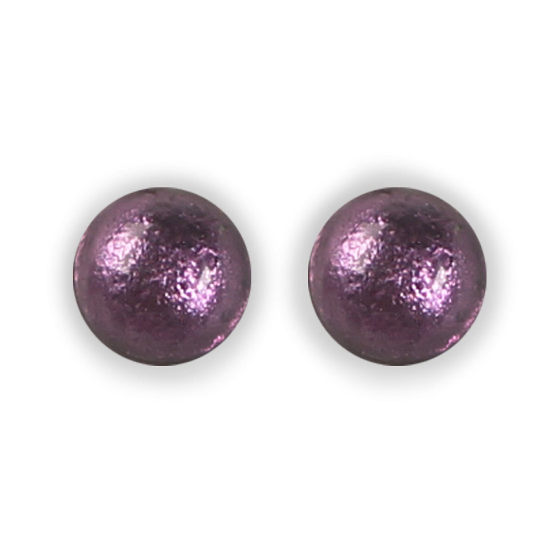 Peacock Cabouchon Shiny Large Stud Earrings | The Jewellery Stop