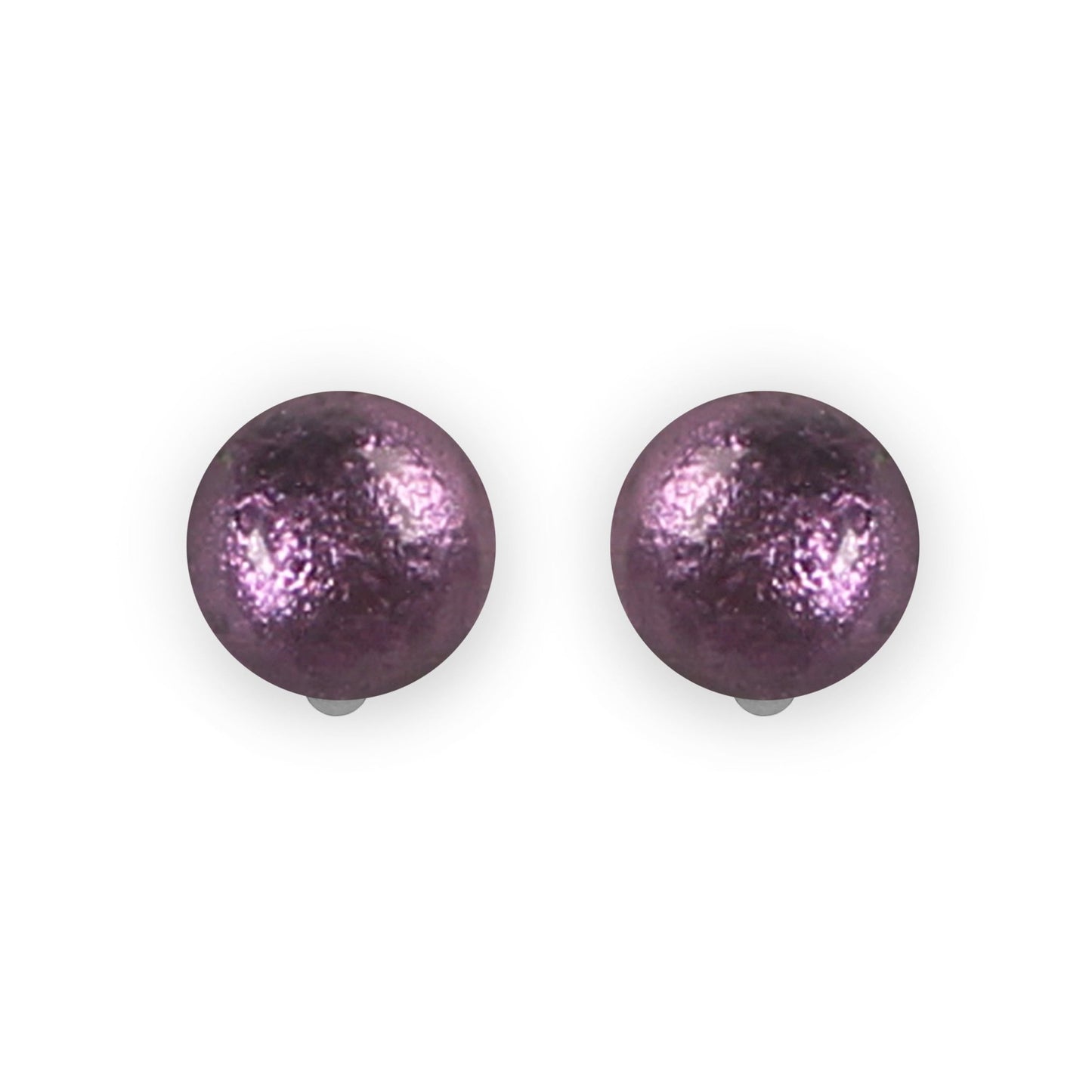 Peacock Cabouchon Shiny Clip Earrings | The Jewellery Stop