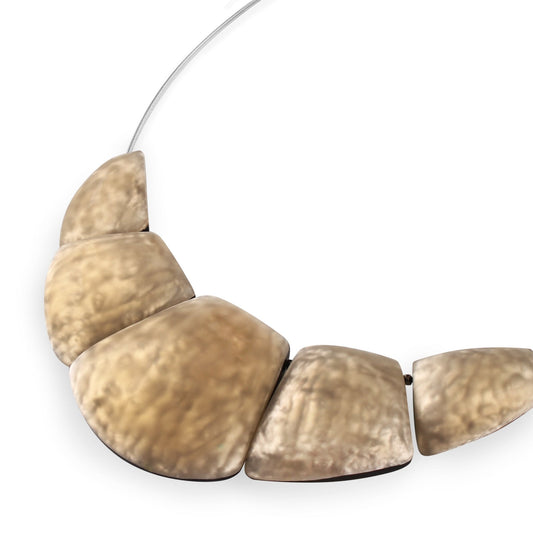 Gold Cleopatra Matte Necklace | The Jewellery Stop
