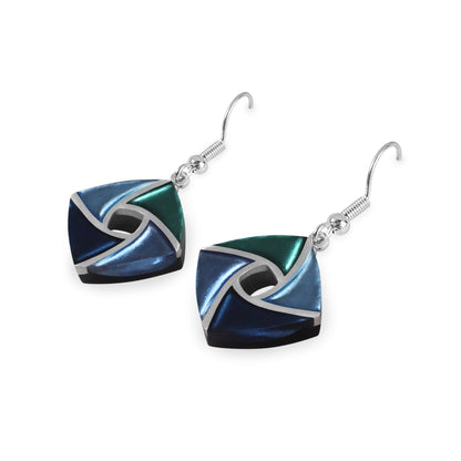 Pacific Kite Shiny Small Fish Hook Earrings | The Jewellery Stop
