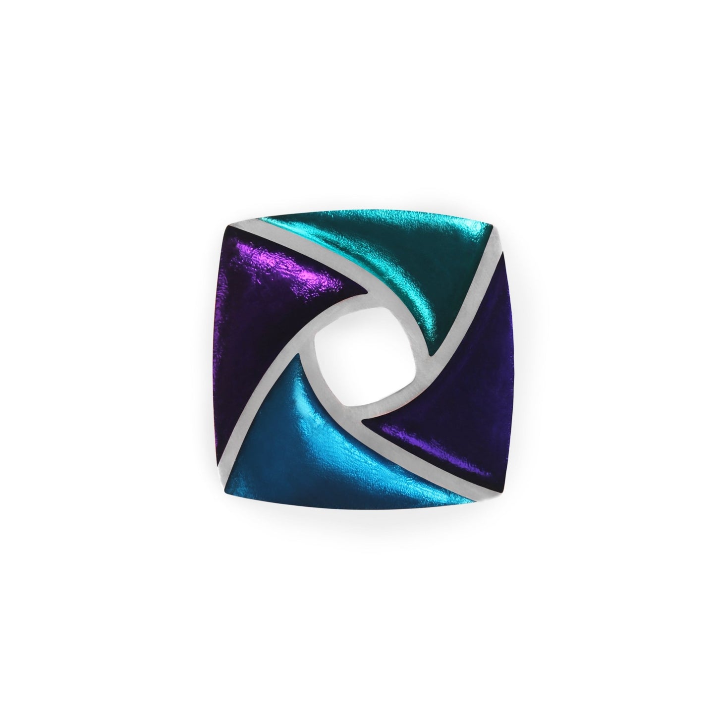 Peacock Kite Shiny Brooch | The Jewellery Stop
