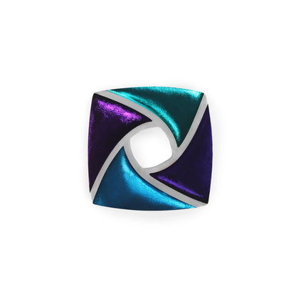 Peacock Kite Shiny Brooch | The Jewellery Stop
