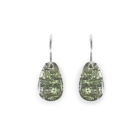 Everglade Textured Pebble Shiny Creole Earrings | The Jewellery Stop