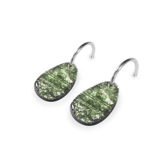 Everglade Textured Pebble Shiny Creole Earrings | The Jewellery Stop