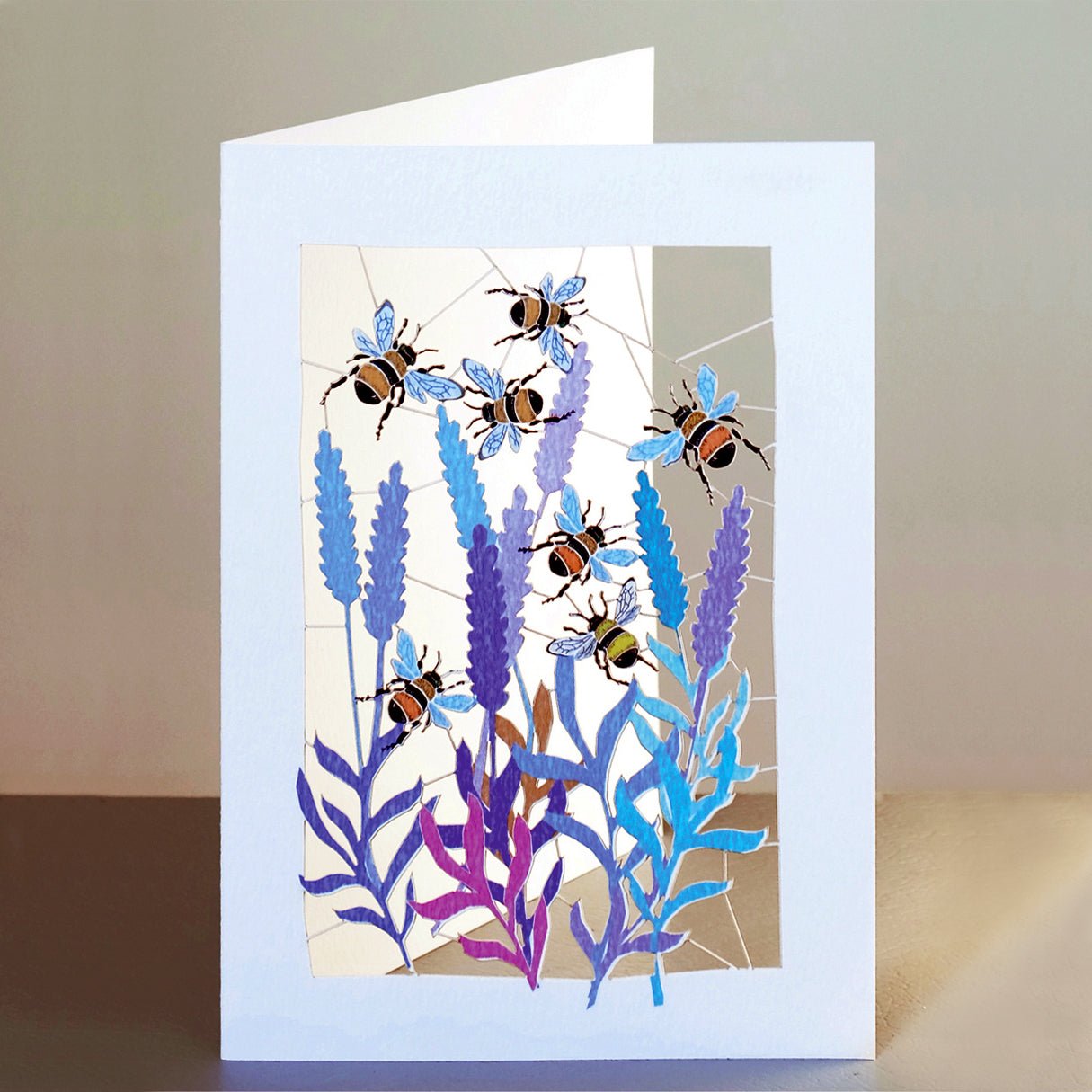 Bumble Bees Greeting Card | The Jewellery Stop