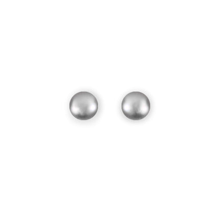 Silver Freshwater Pearl 5mm Stud Earrings | The Jewellery Stop