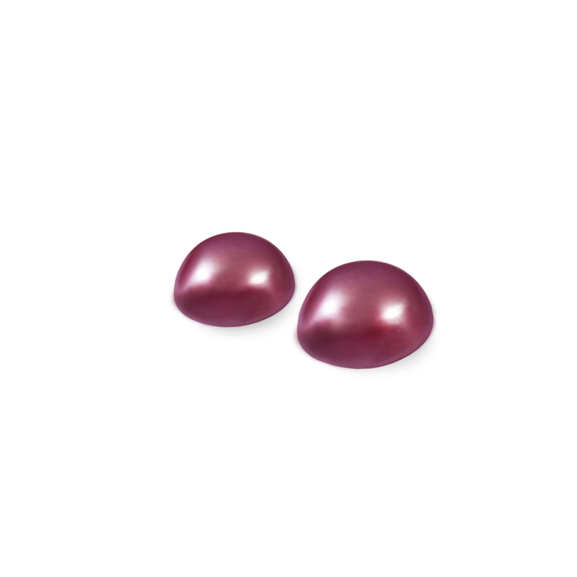 Rose Freshwater Pearl 7mm Stud Earrings | The Jewellery Stop