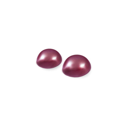 Rose Freshwater Pearl 7mm Stud Earrings | The Jewellery Stop