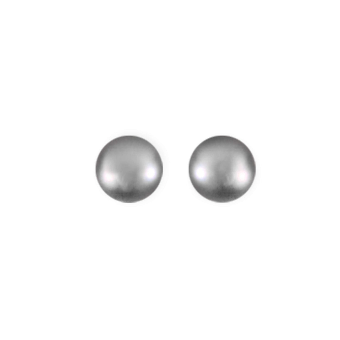Silver Freshwater Pearl 7mm Stud Earrings | The Jewellery Stop