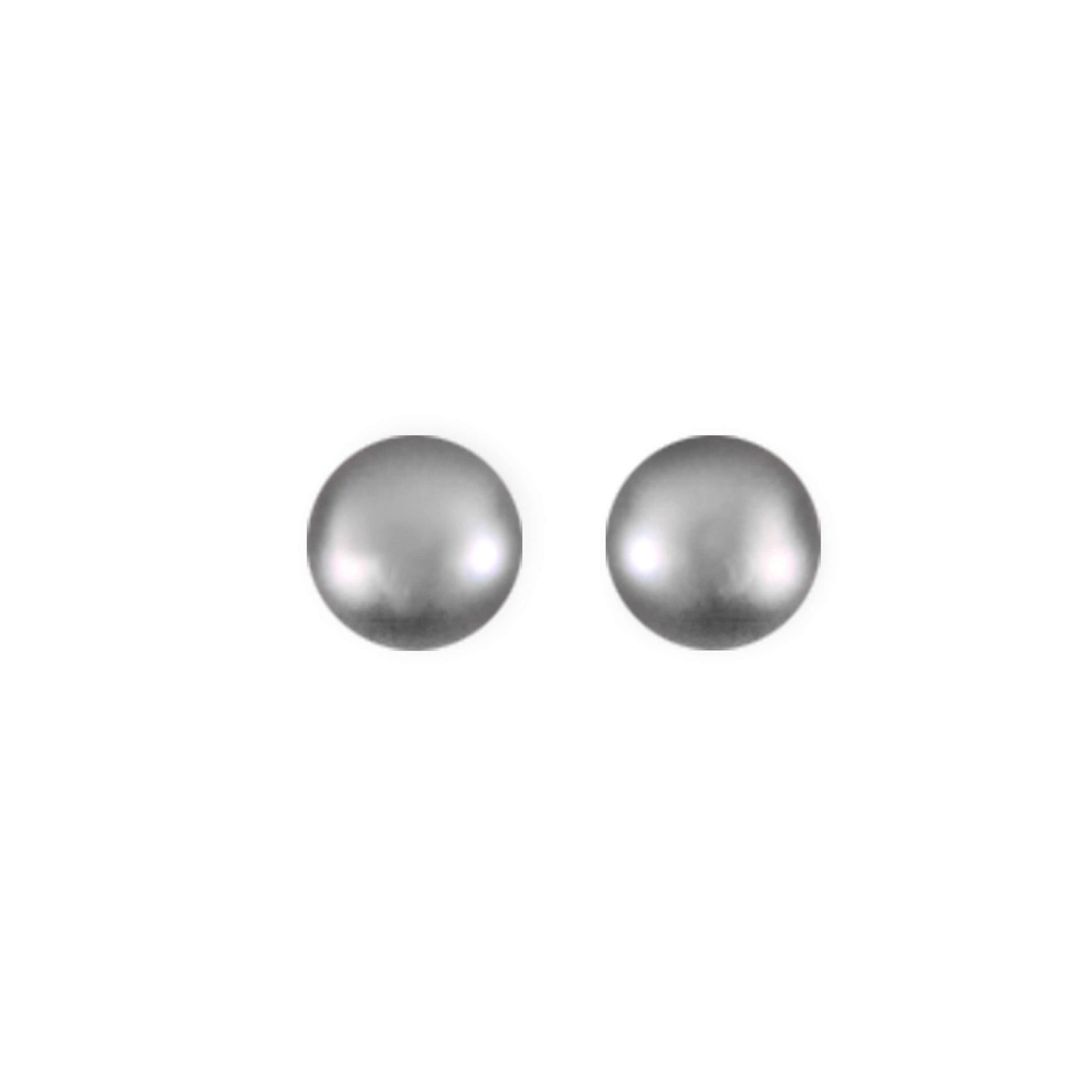 Silver Freshwater Pearl 7mm Stud Earrings | The Jewellery Stop