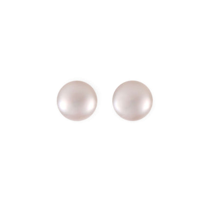 White Freshwater Pearl 7mm Stud Earrings | The Jewellery Stop