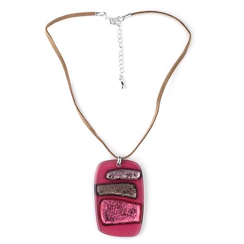 Pink Zulu Large Pendant | The Jewellery Stop