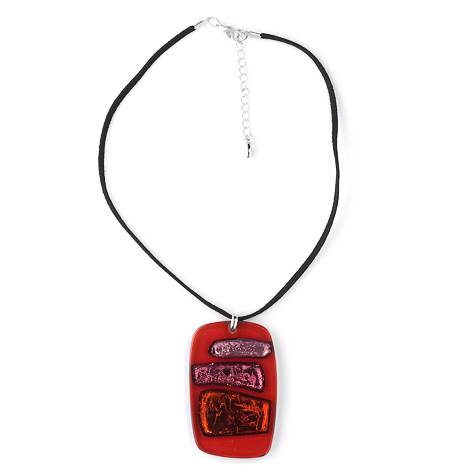 Red Zulu Large Pendant | The Jewellery Stop