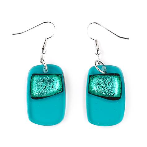 Turquoise Zulu Fish Hook Earrings | The Jewellery Stop