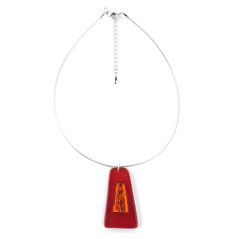 Red Aztec Pendant | The Jewellery Stop