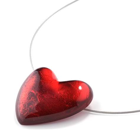 Red Love Heart Pendant